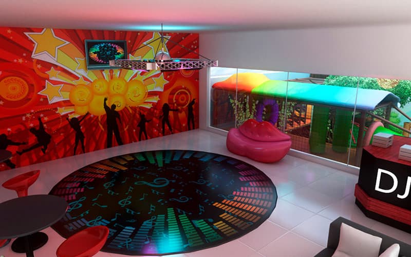 Pista de Dança com DJ